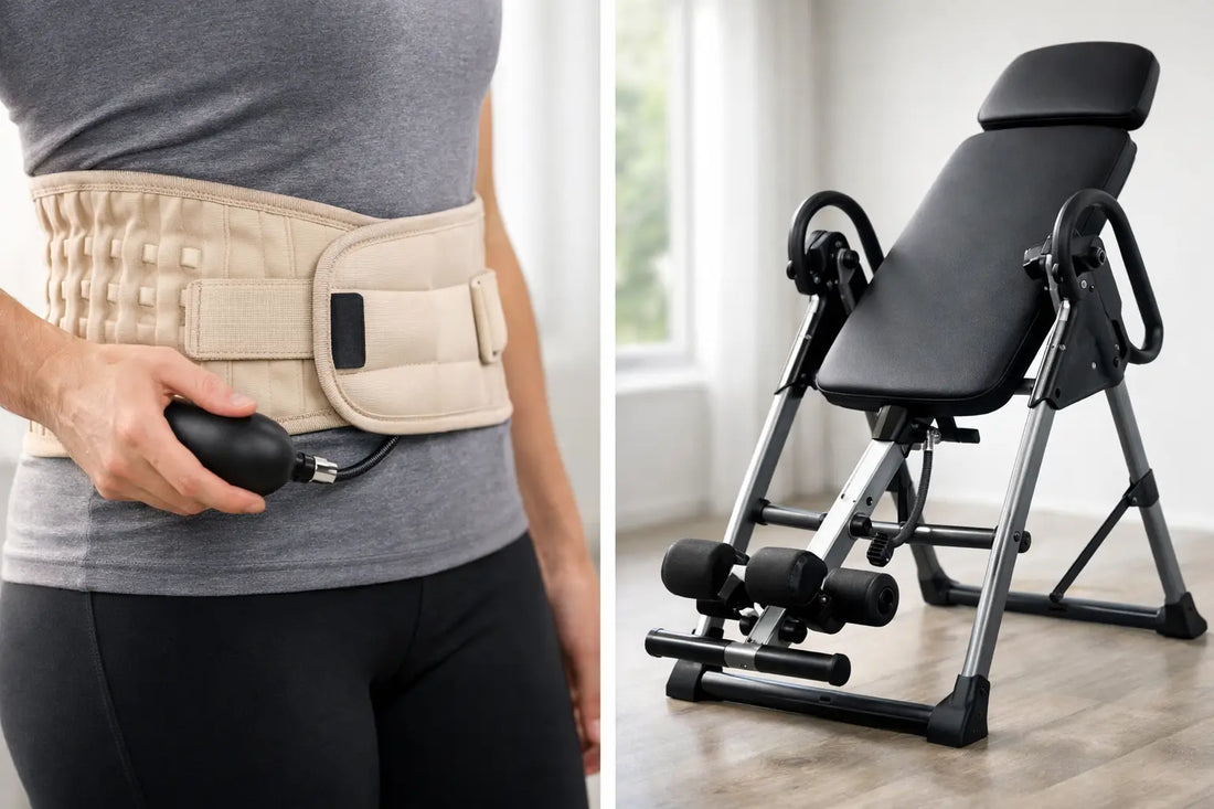 Decompression Belt vs Inversion Table