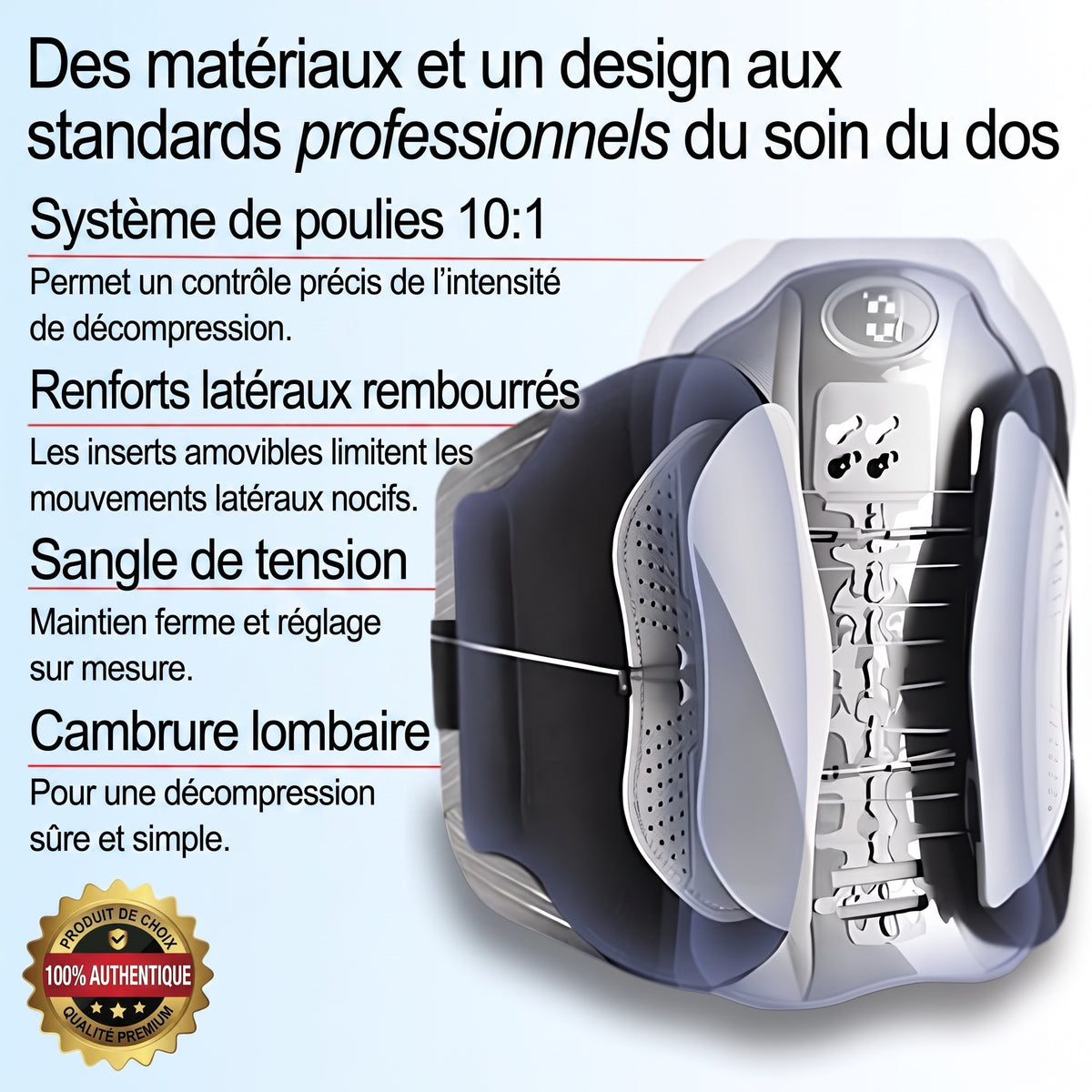 Ceinture de maintien lombaire Neurogena™
