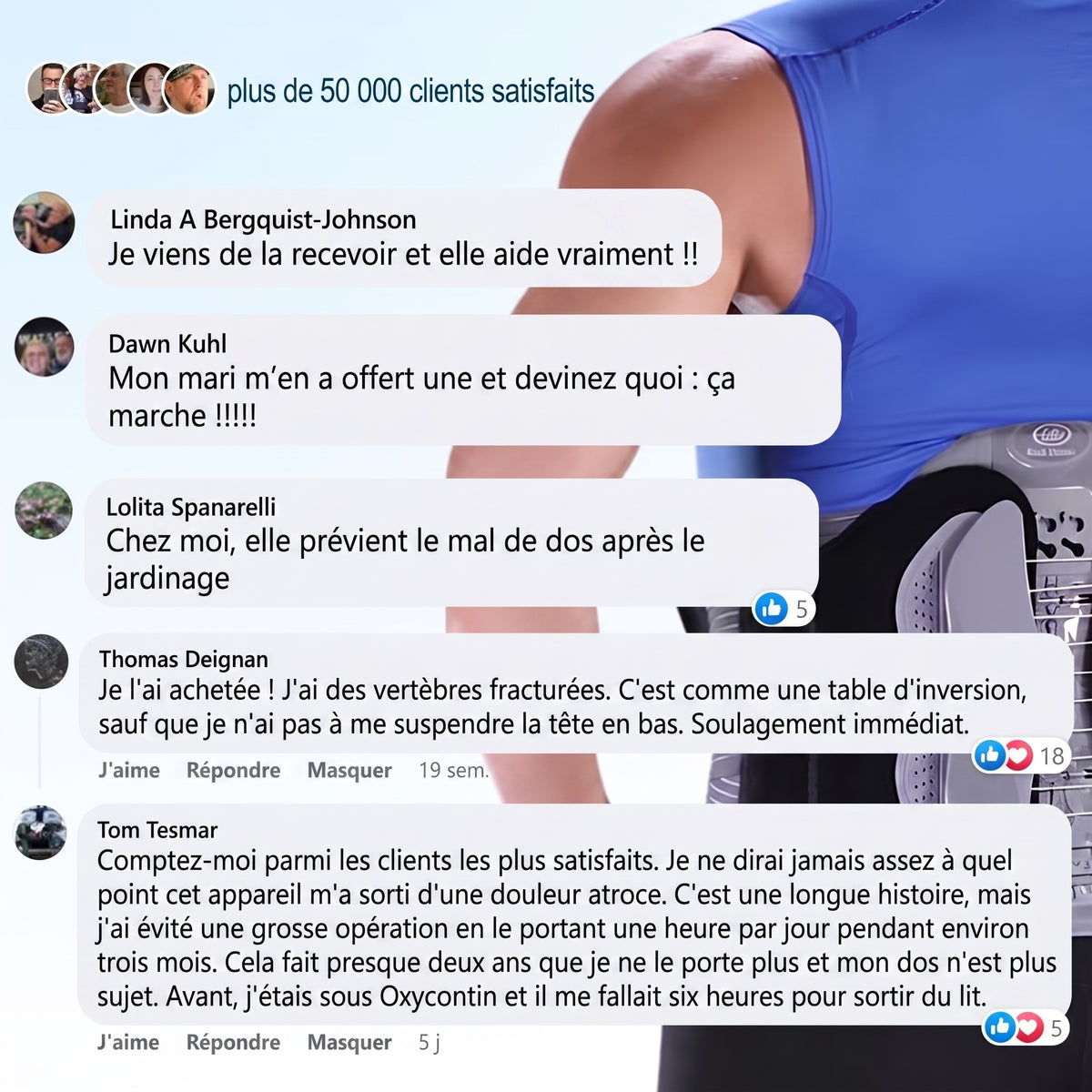 Ceinture de maintien lombaire Neurogena™
