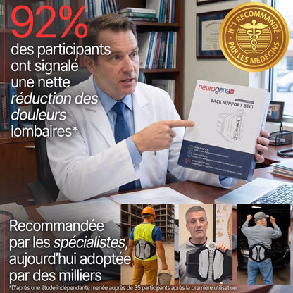 Ceinture de maintien lombaire Neurogena™