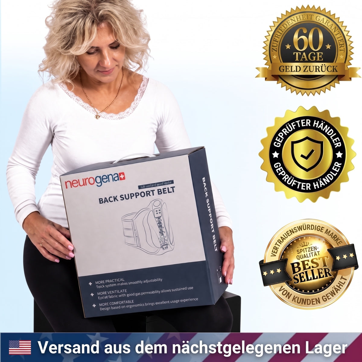 Neurogena™ Rückenstützgürtel