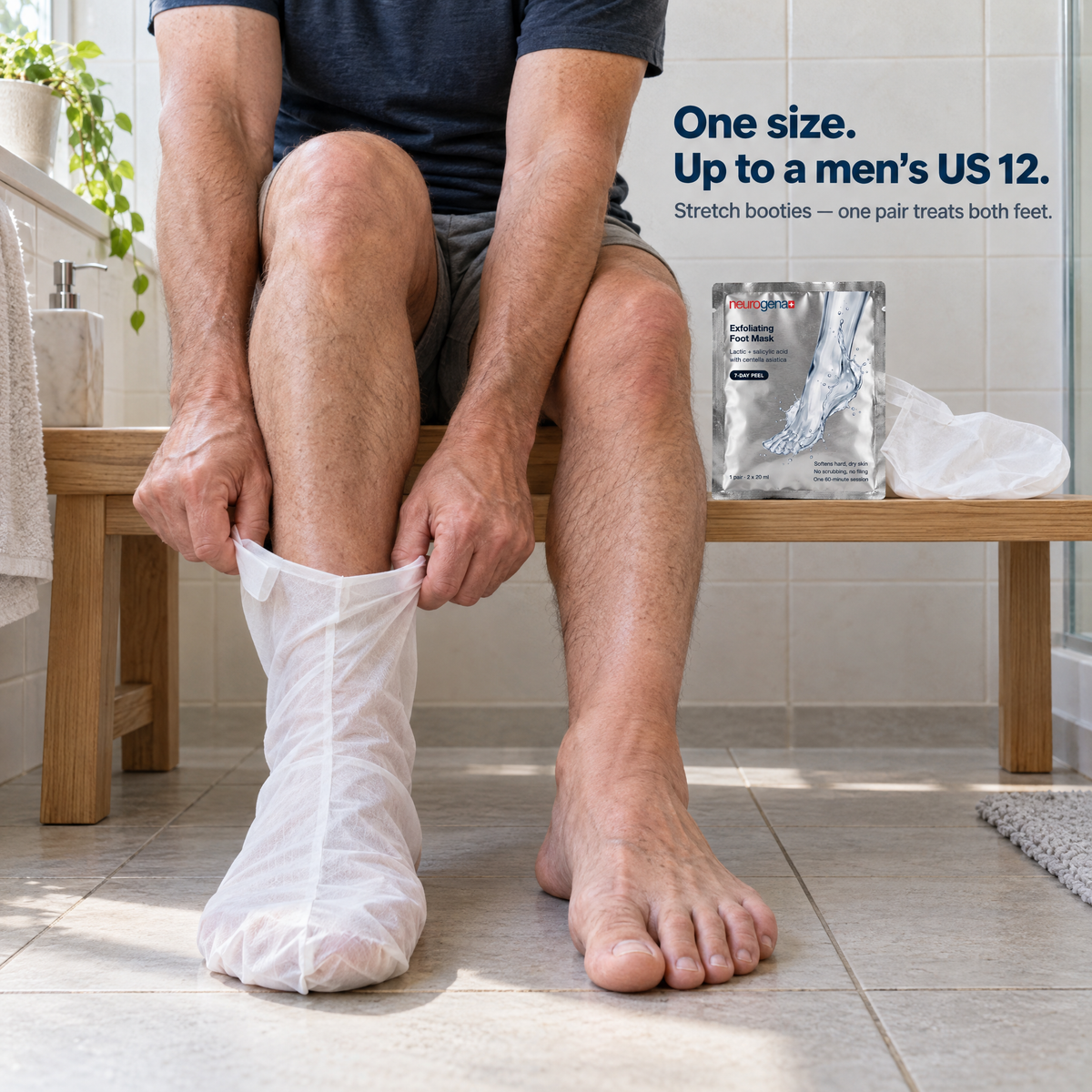One size stretch booties, up to a men's US 12