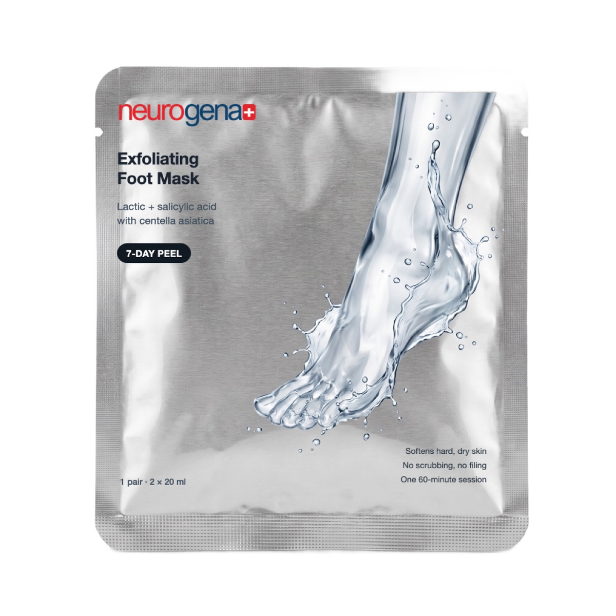 Neurogena exfoliating foot mask sachet
