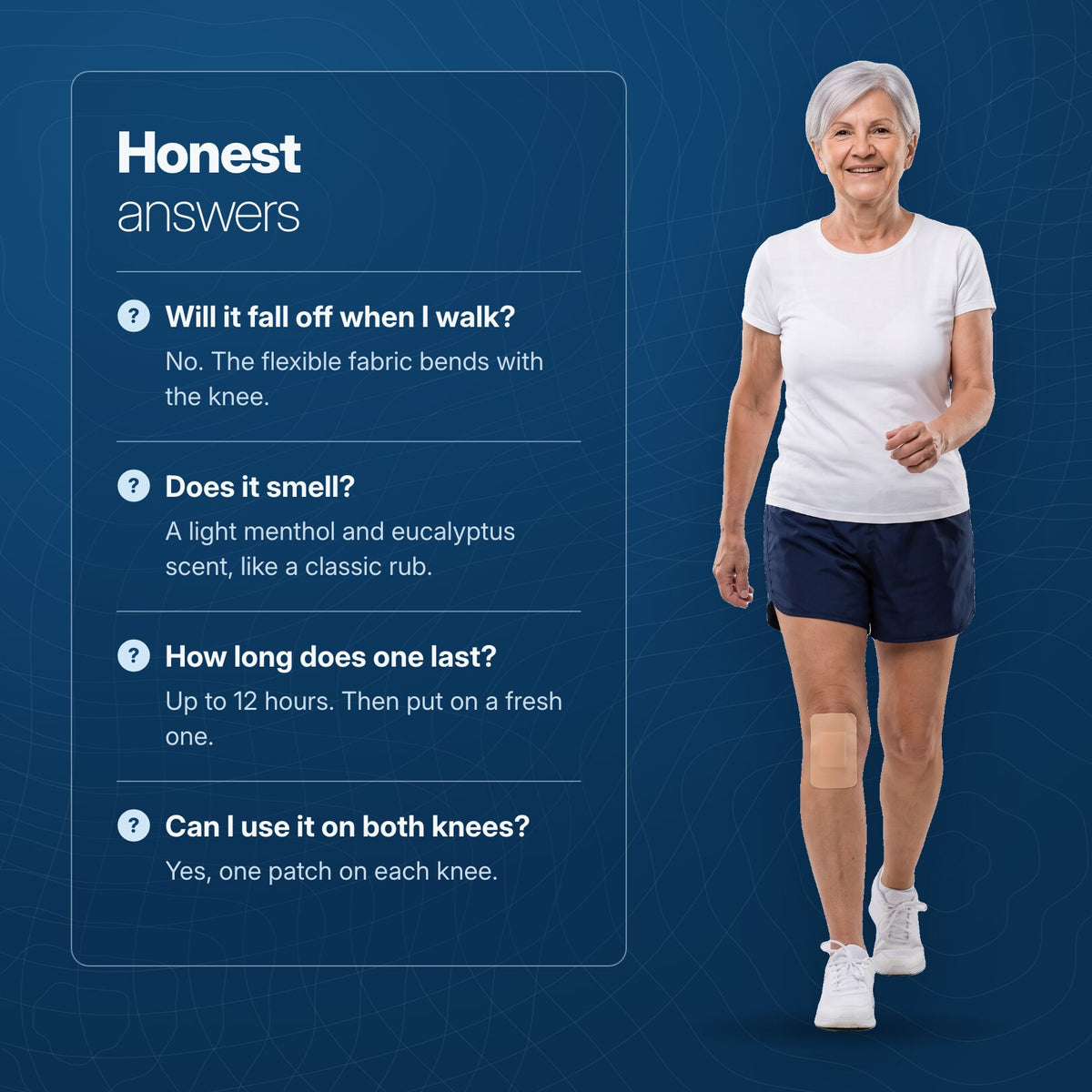 Knee Warming Patches
