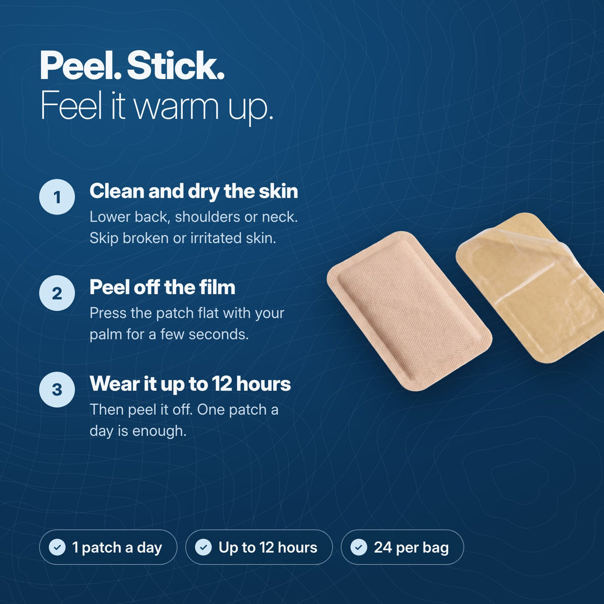 Lumbar Warming Patches